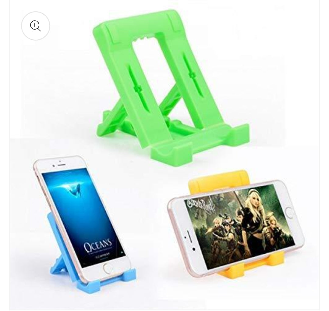 Adjustable 4 Steps Foldable Mobile Stand Holder (1 Pc)