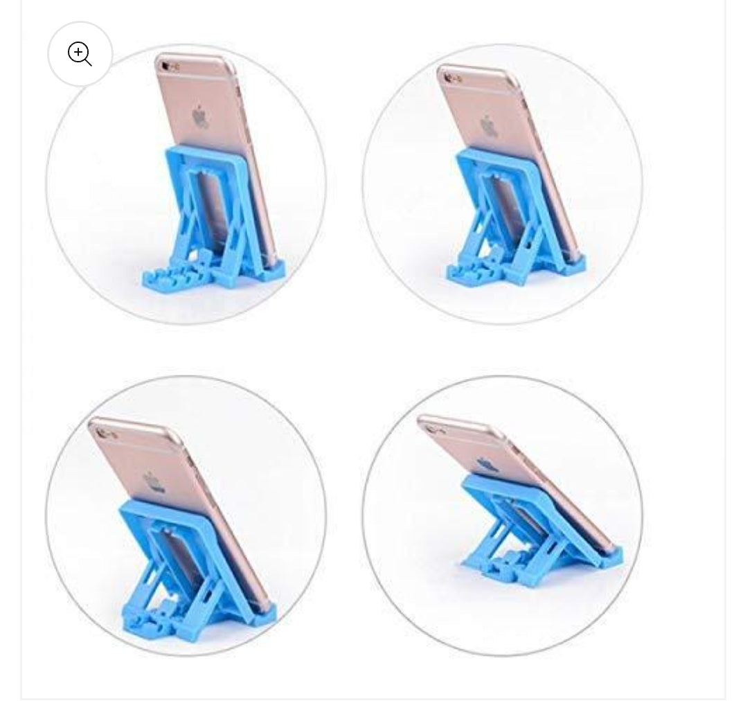 Adjustable 4 Steps Foldable Mobile Stand Holder (1 Pc)