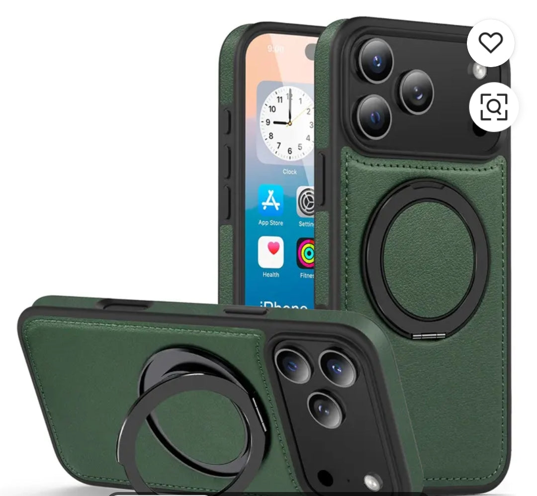 Business magnetic rotating stand shockproof case